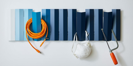 Parachute Shelf by Yusuke Watanabe