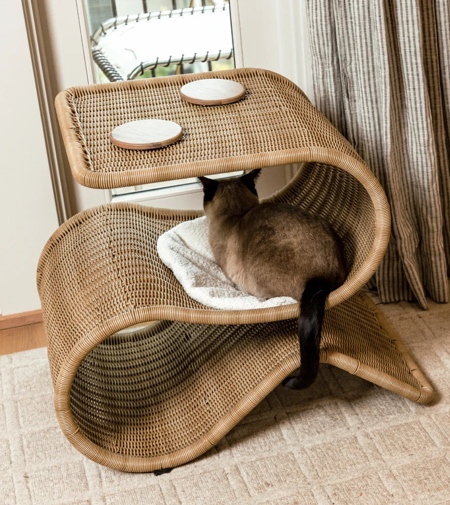 Cat Bed Snake Side Table