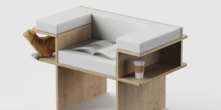 Grid Armchair by SUNRIU Design