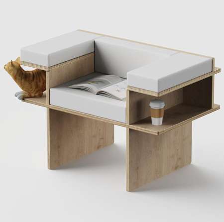 The Grid Armchair