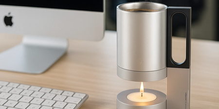 Candle Heated Coffee Mug