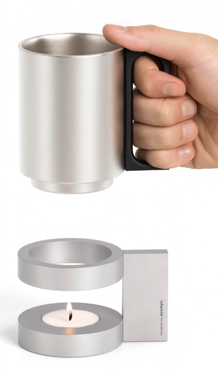 Candle Powered Coffee Mug