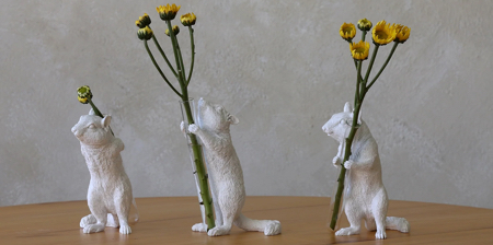 Chipmunk Vase by Haoshi