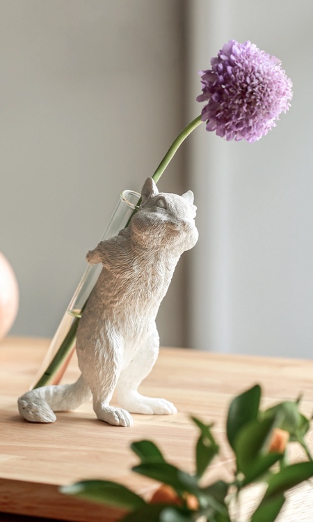 Chipmunk Vase