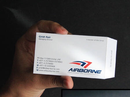 Airborne Business Card