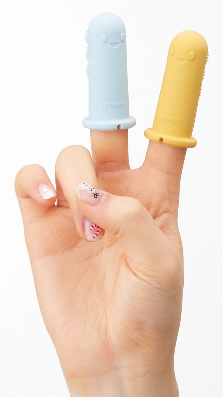 Dino Finger Toothbrush