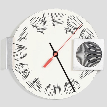 Moire Clock by STATION Design Moire Clock by STATION Design