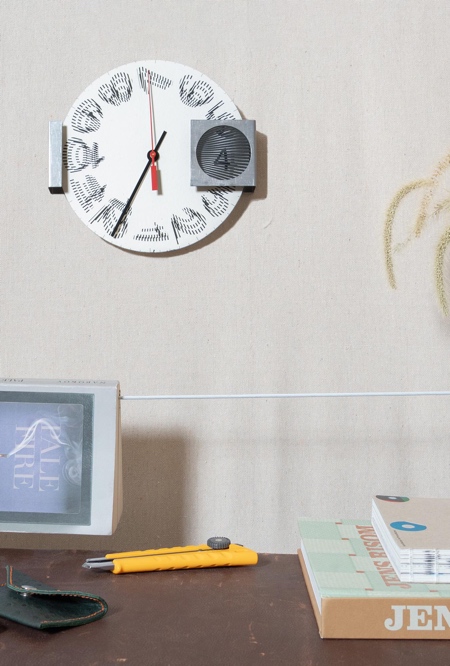 STATION Design Moire Clock STATION Design Moire Clock