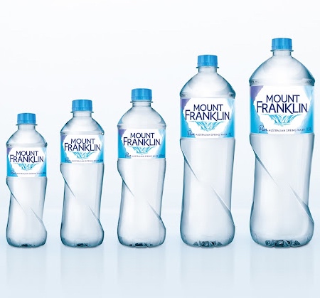 Mount Franklin Water Packaging