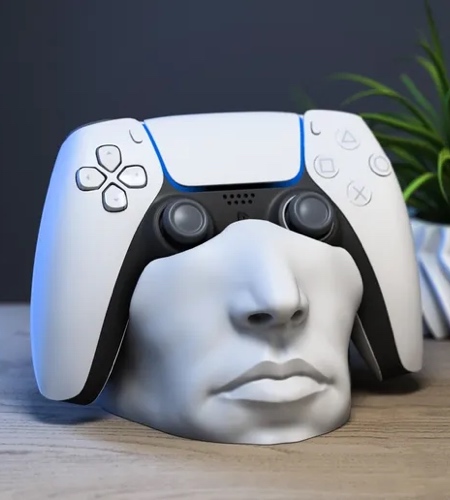 Human Face PS5 Controller Stand Human Face PS5 Controller Stand