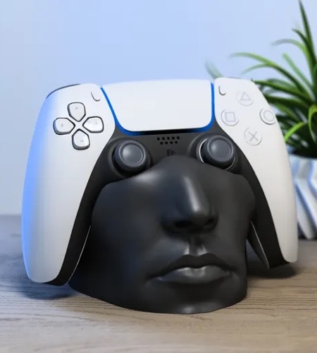 Face PS5 Controller Holder Face PS5 Controller Holder
