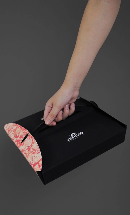 Vesuvio Pizzeria Packaging