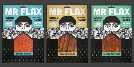 Mr Flax Salmon Packaging Mr Flax Salmon Packaging