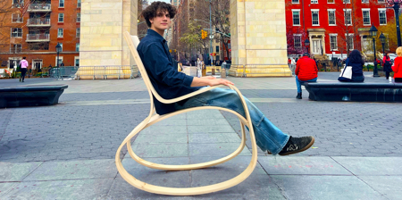 Plywood Rocking Chair Plywood Rocking Chair