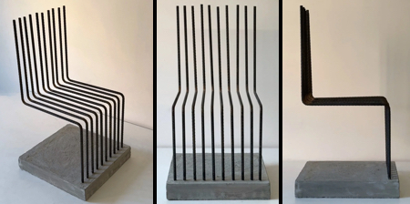 Concrete and Rebar Chair
