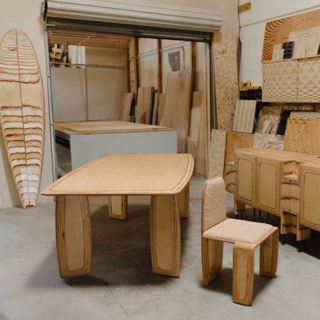Surfboard Furniture