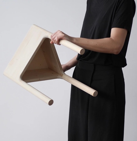 Triangle Stool