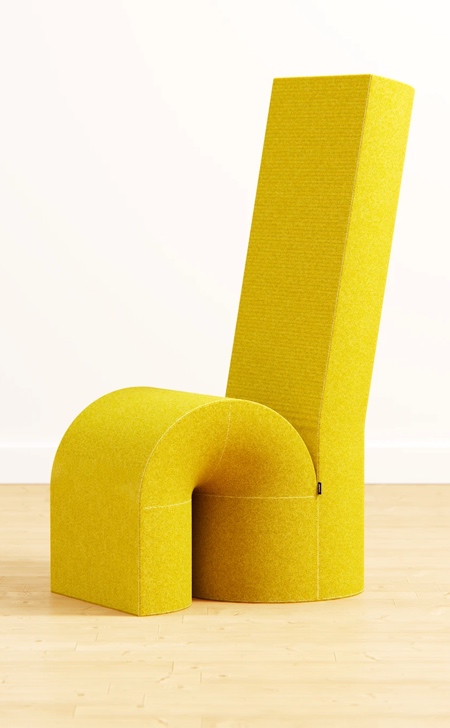 Bored Eye Design Banana Split Chair