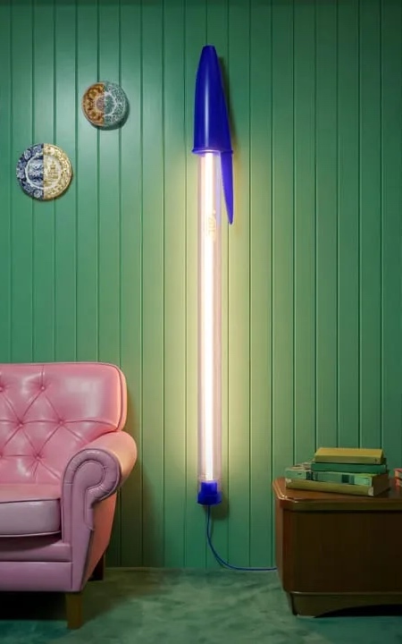 Giant BIC Pen Lamp