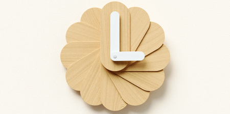 Bloom Clock by Bored Eye Design Bloom Clock by Bored Eye Design