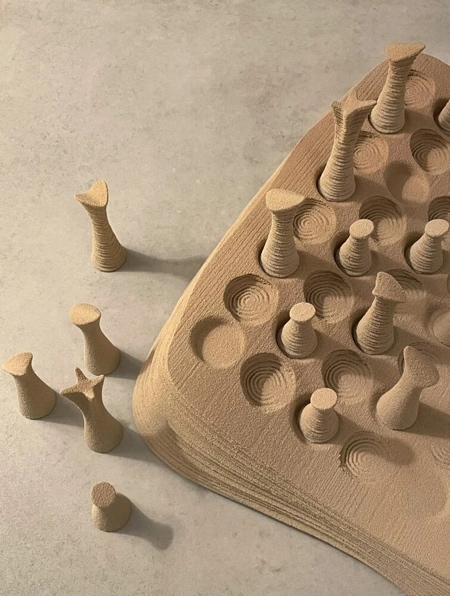 Rory Noble-Turner 3D Printed Dune Chess Set Rory Noble-Turner 3D Printed Dune Chess Set