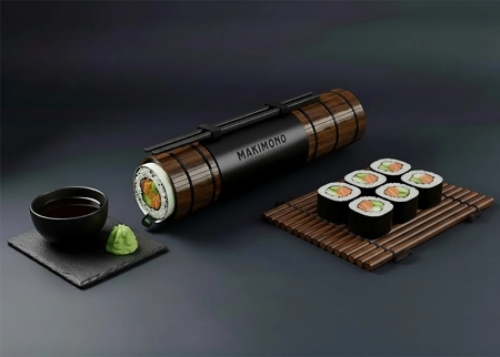 MAKIMONO Sushi Roll Packaging