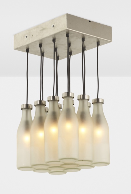 Milk Bottles Lamp