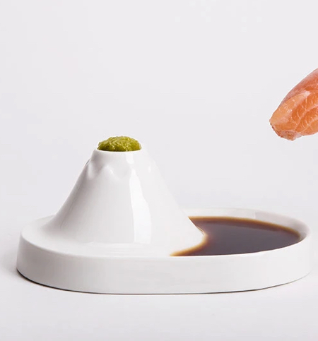 Mount Fuji Sauce Dish
