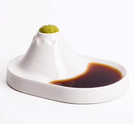 Fujiyama Sauce Dish