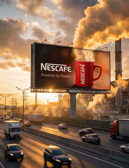 Nescafe Billboard
