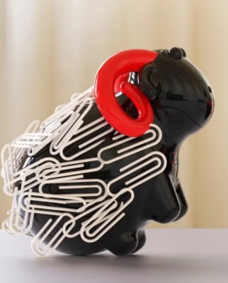 Magnetic Sheep Paper Clip Holder