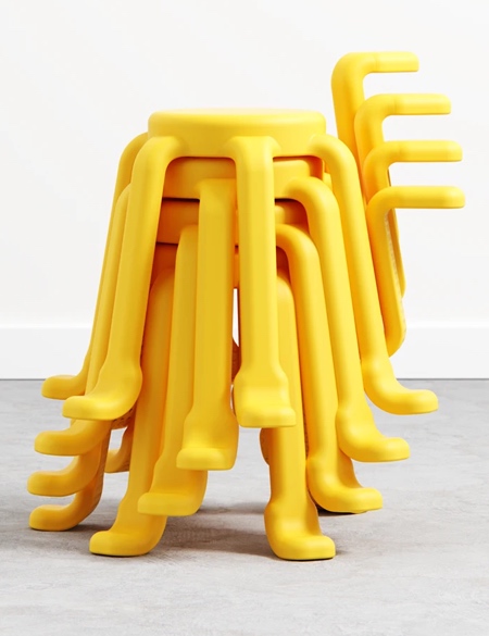 Sqool Stool by Liam de la Bedoyere