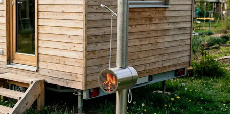 Wood Burning Outdoor Shower Wood Burning Outdoor Shower