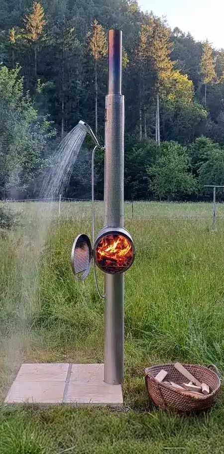 Wood Stove Shower Wood Stove Shower