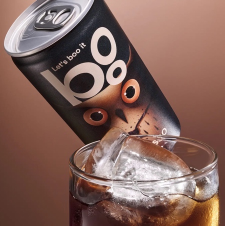 Boo Iced Coffee Packaging