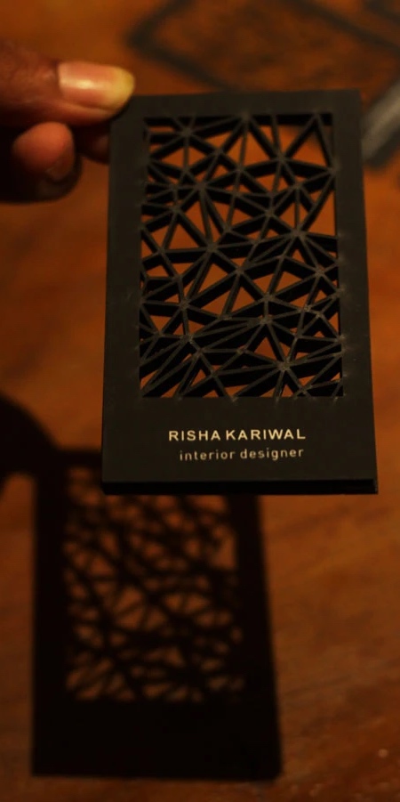 Risha Kariwal Business Card