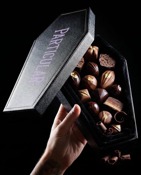 Chocolate Coffin Packaging Chocolate Coffin Packaging