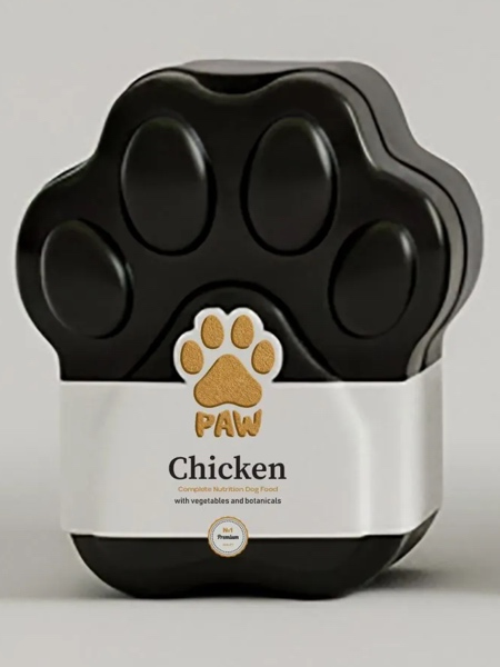 Paw Shaped Pet Food