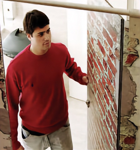 Brick Wall in the Toilet