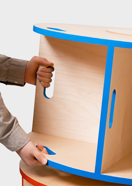 Junwoo Lim BINGLE Rolling Bookcase Junwoo Lim BINGLE Rolling Bookcase