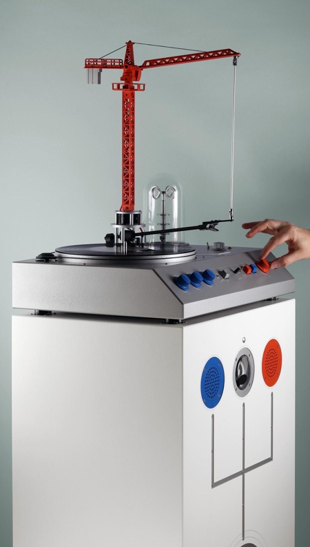 Love Hulten Crane Record Player