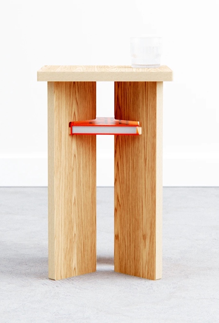 Notch Side Table by Bored Eye