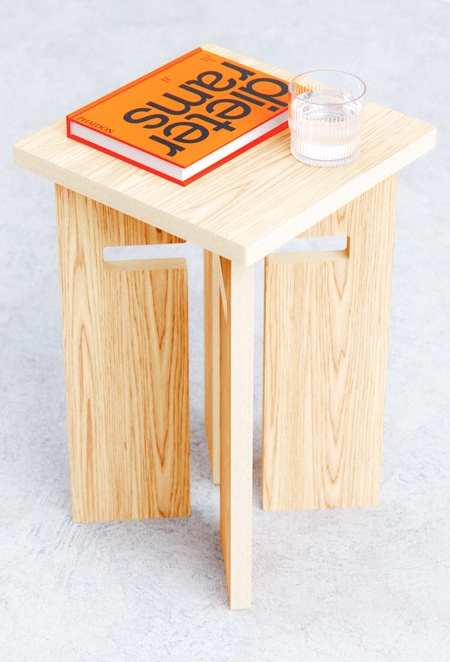 Liam de la Bedoyere Notch Side Table