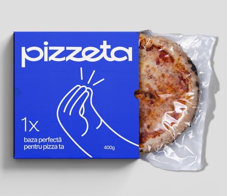 Pizzeta Pizza Box Packaging