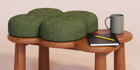 Saku Bench by Luis Gimeno Saku Bench by Luis Gimeno