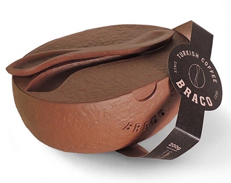 Coffee Bean Shaped Packaging