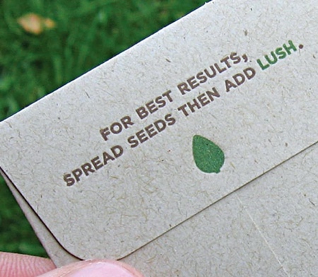 Lush Michigan Business Card