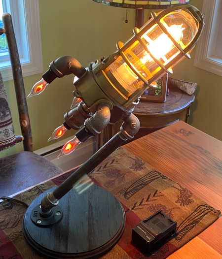 Retro Rocket Lamp Retro Rocket Lamp