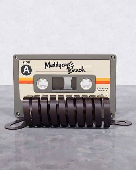 Muddycap Cassette Tape Bench