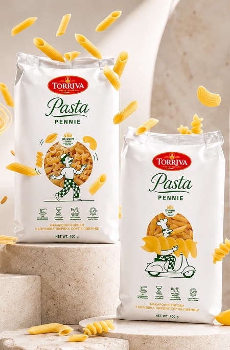 Valerii Prokopenko Torriva Pasta Packaging